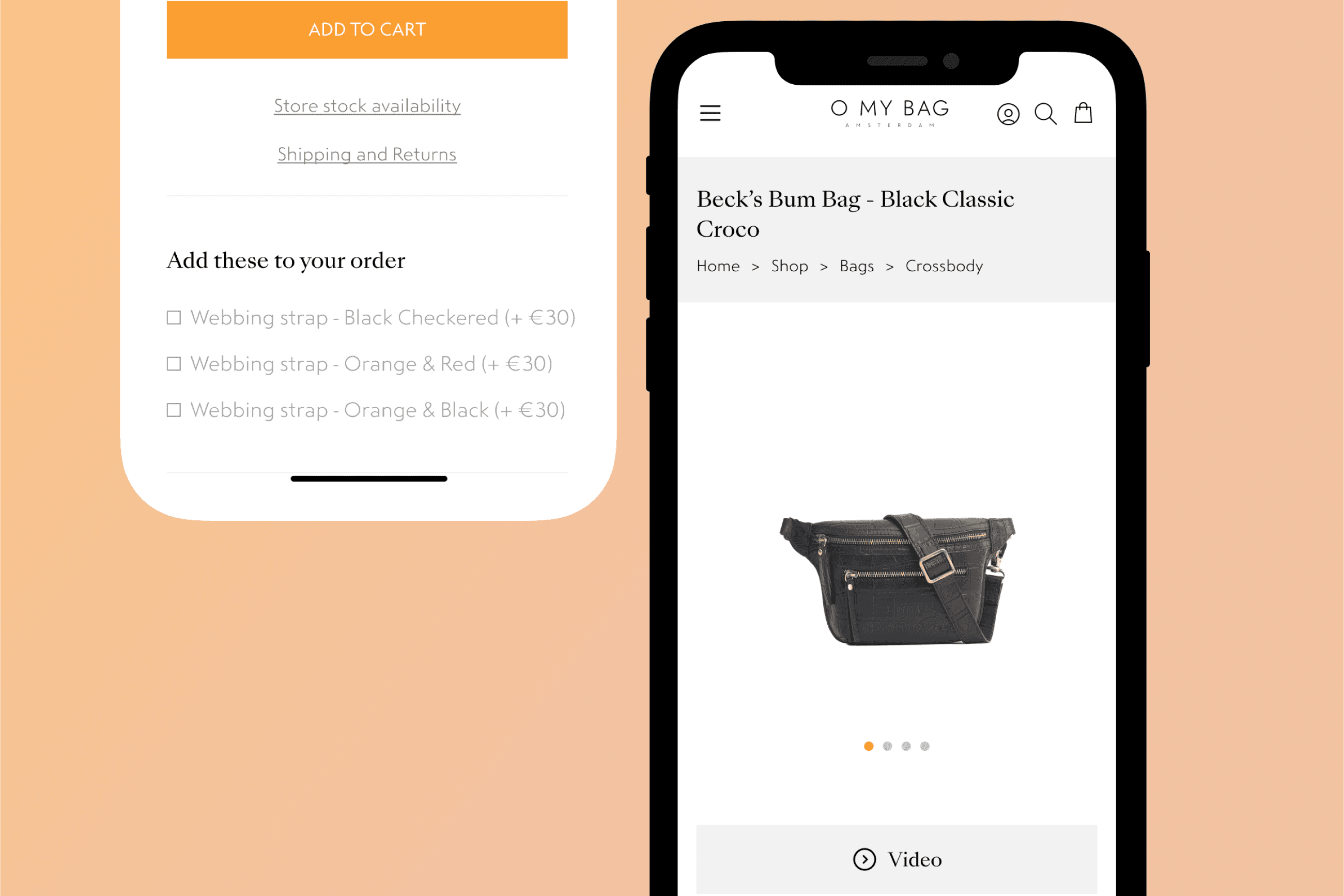 O My Bag Product Page Redesign